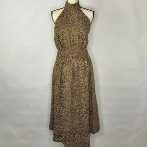 Joie Womens Oak Animal Asymmetrical Dress Size 8